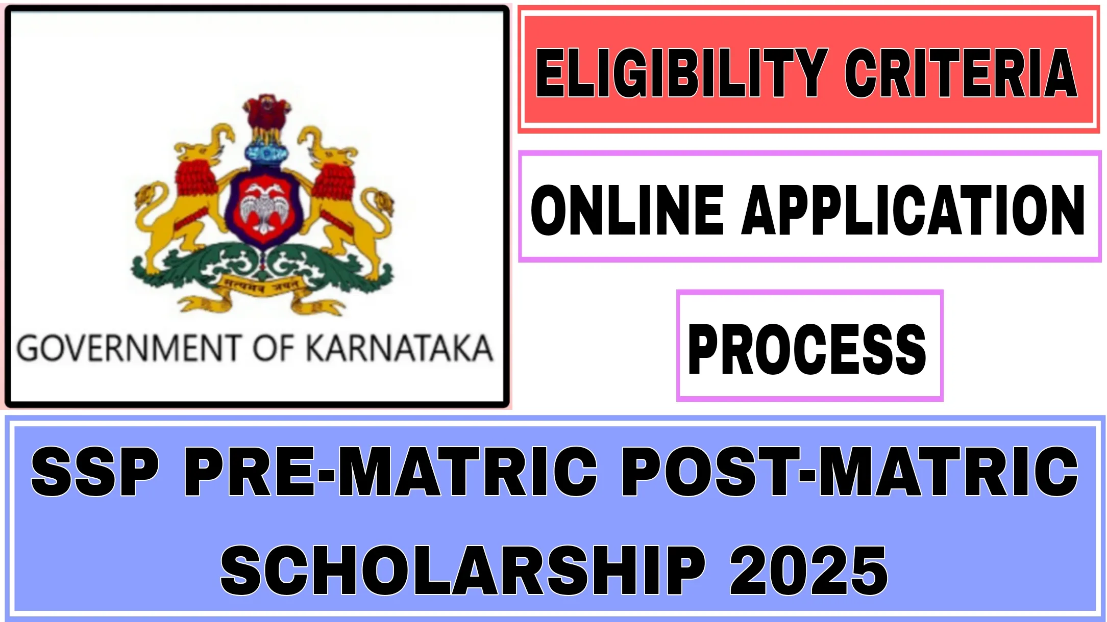 SSP Pre-Matric Post-Matric Scholarship 2025